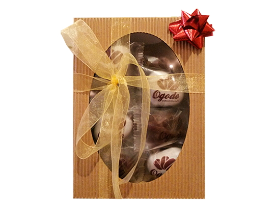 Darčekové balenie čokoládových perníčkov